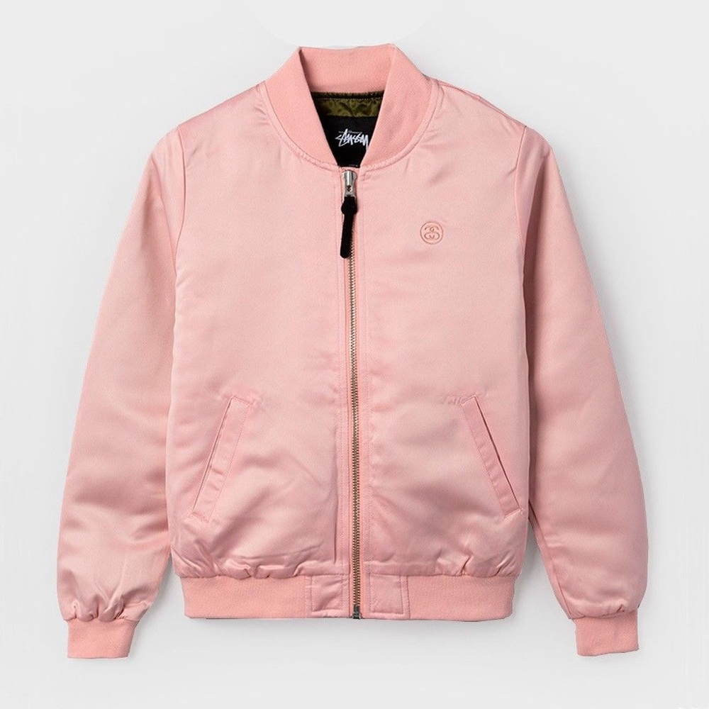 Stussy Blush Bomber Jacket
